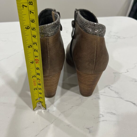 Antelope Ankle boots brown distressed leather size 38 - Picture 11 of 15